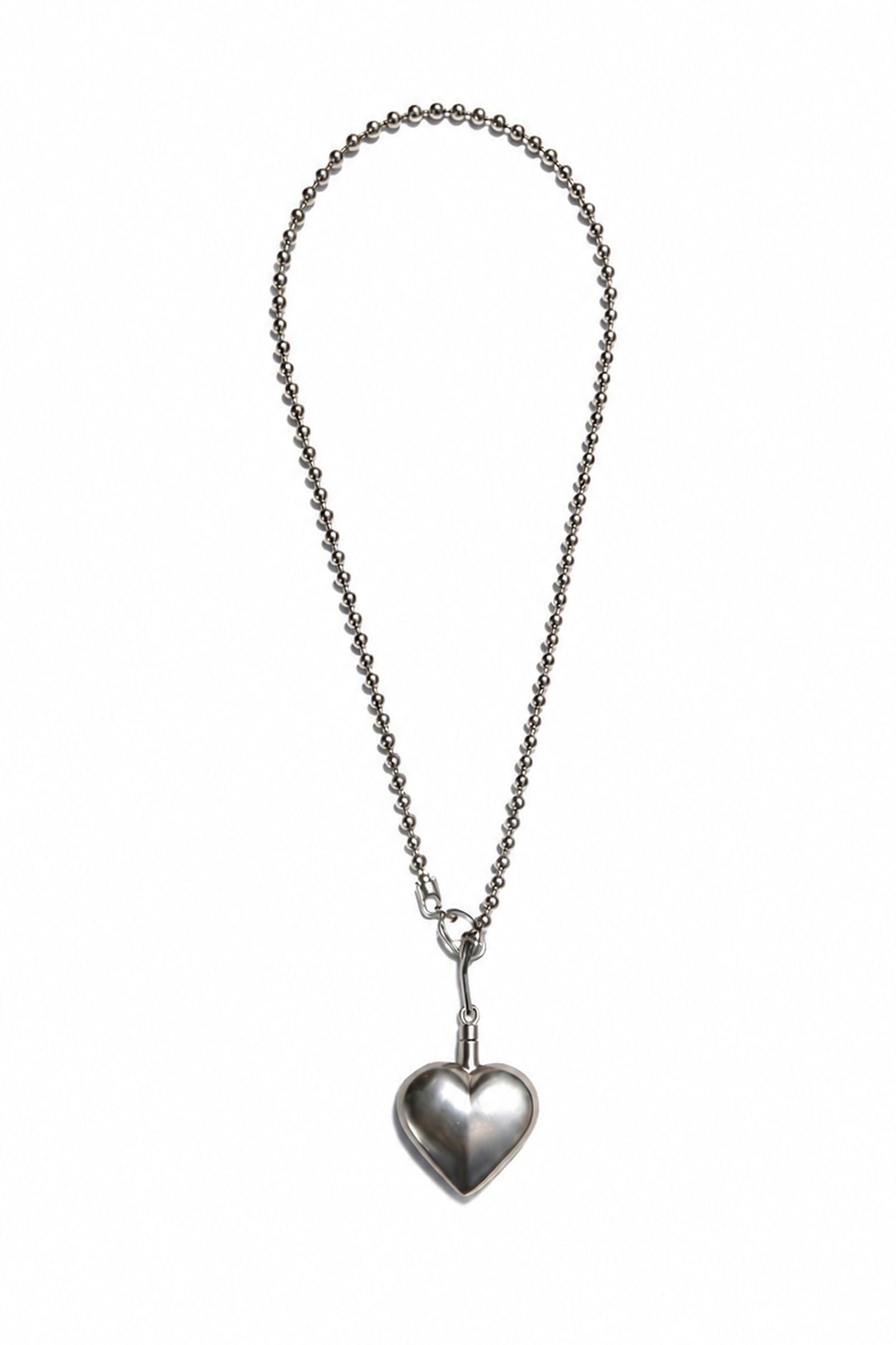 Puffed Heart Necklace II
