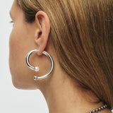 Swirl Pearl Earrings