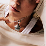 Puffed Star Necklace