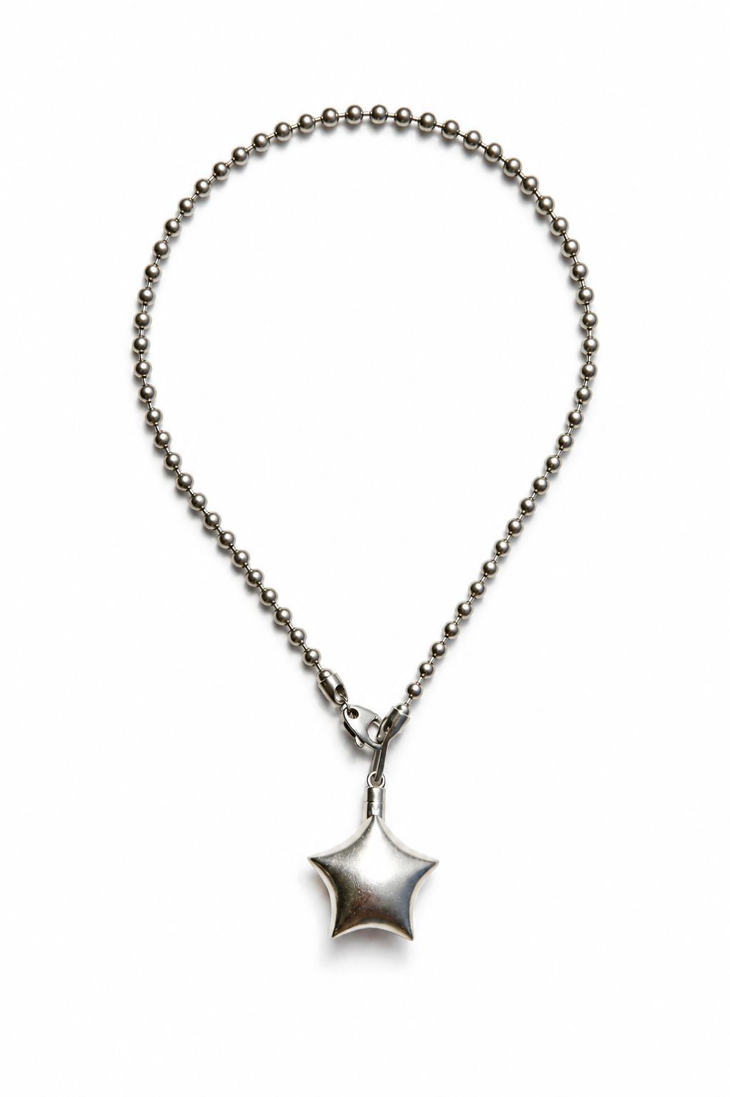 Puffed Star Necklace II