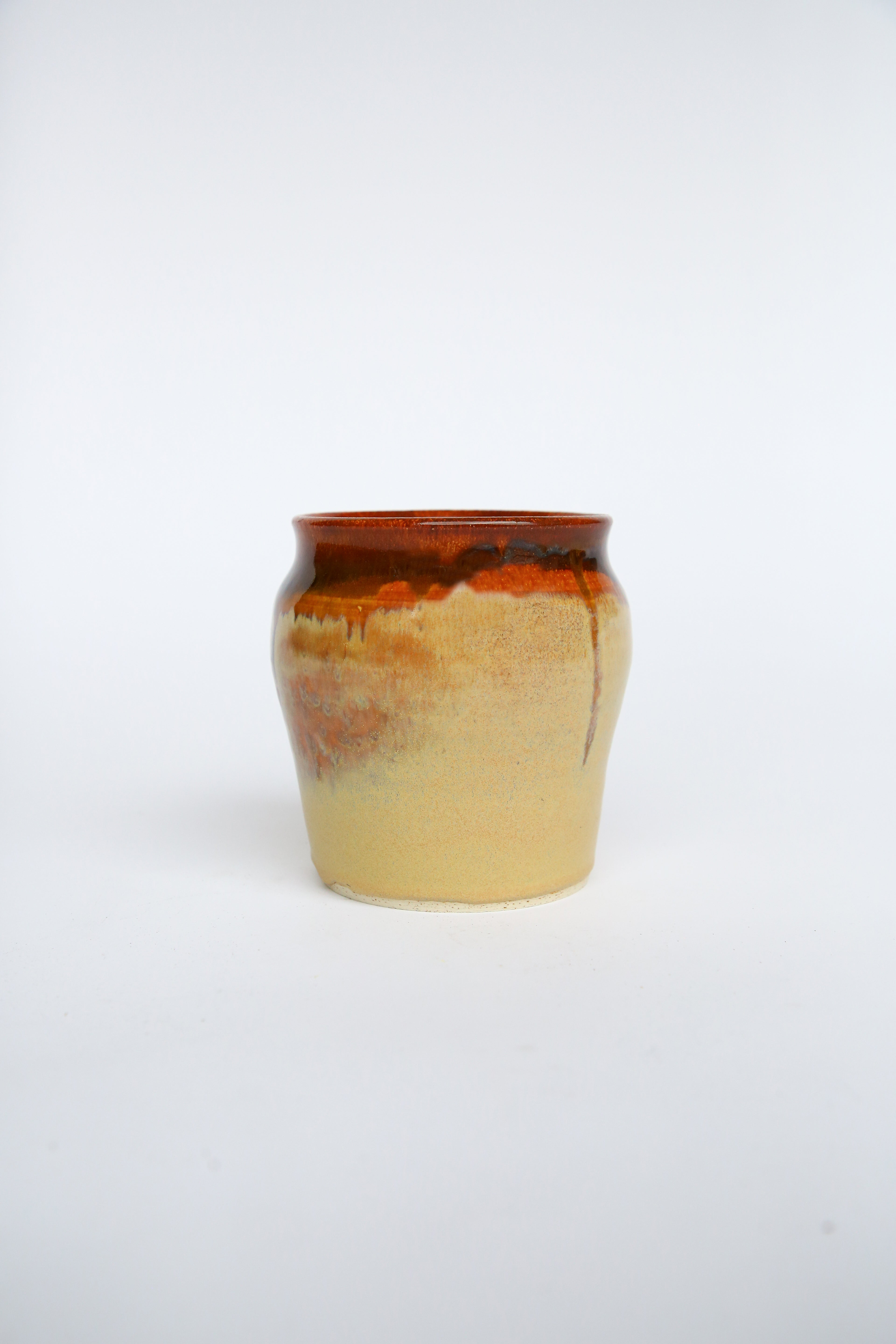 Vintage handmade ceramic vase