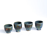 Handmade Ceramic Cup Set (Set of Four)