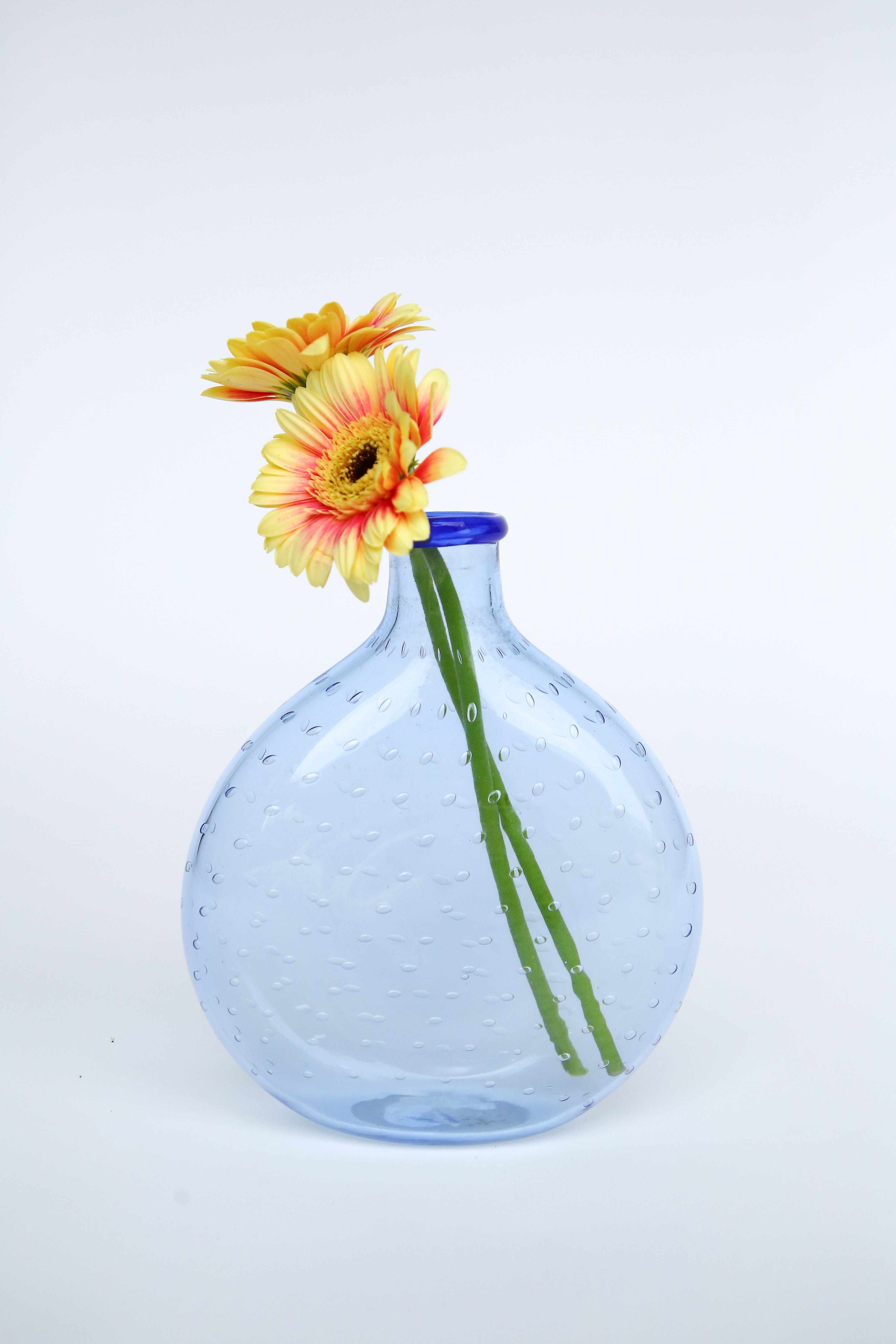 Blue Spotted Vase