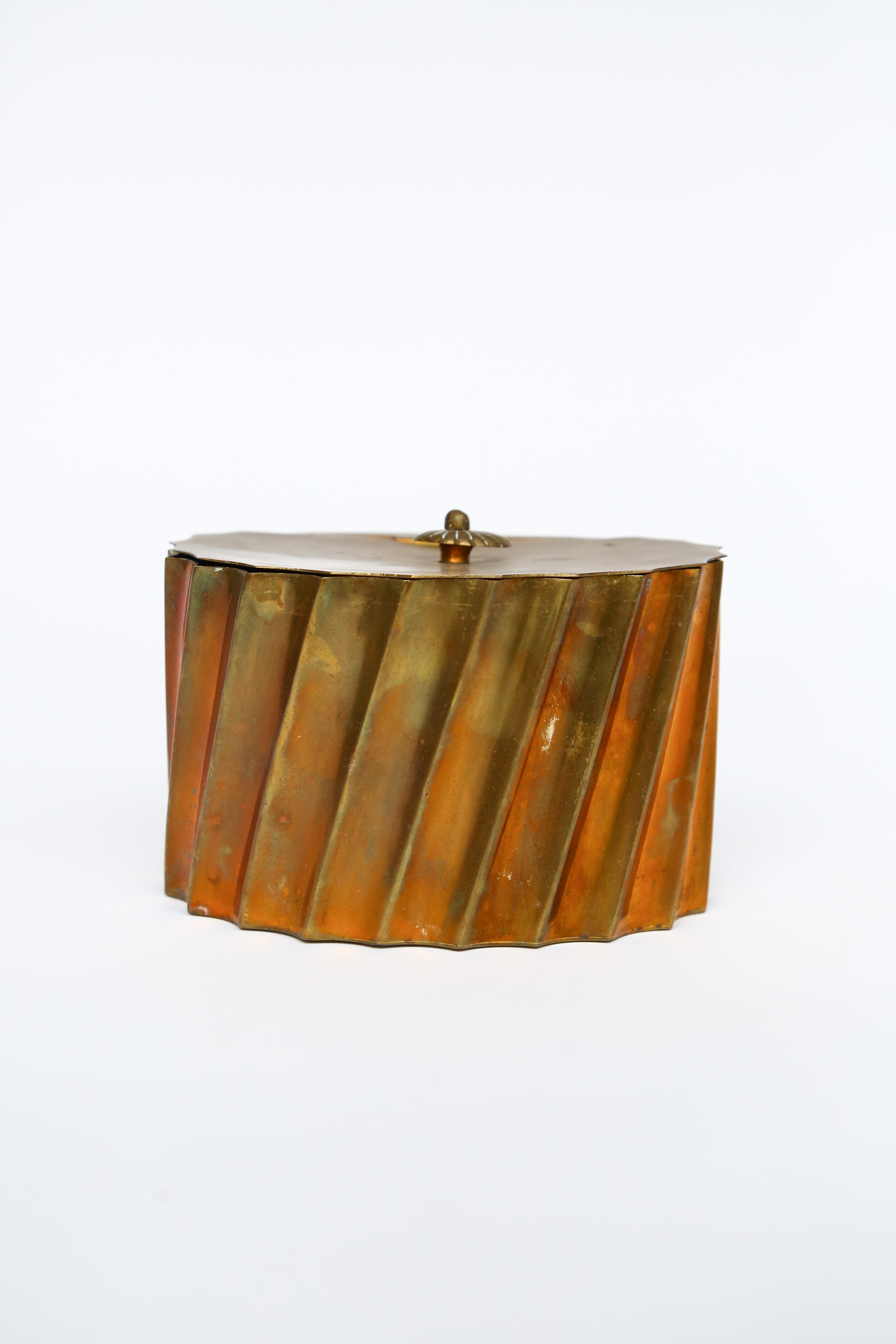 Brass Trinket Box