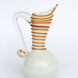 Italian Blown Glass Pitcher