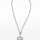 Puffed Heart Necklace II