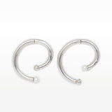 Swirl Pearl Earrings