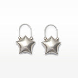 Puffed Star Earrings