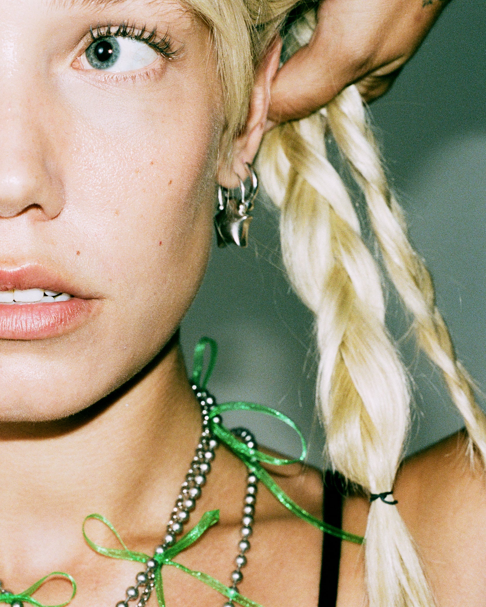 Puffed Star Earrings