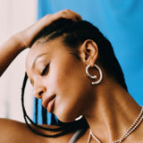 Swirl Pearl Earrings