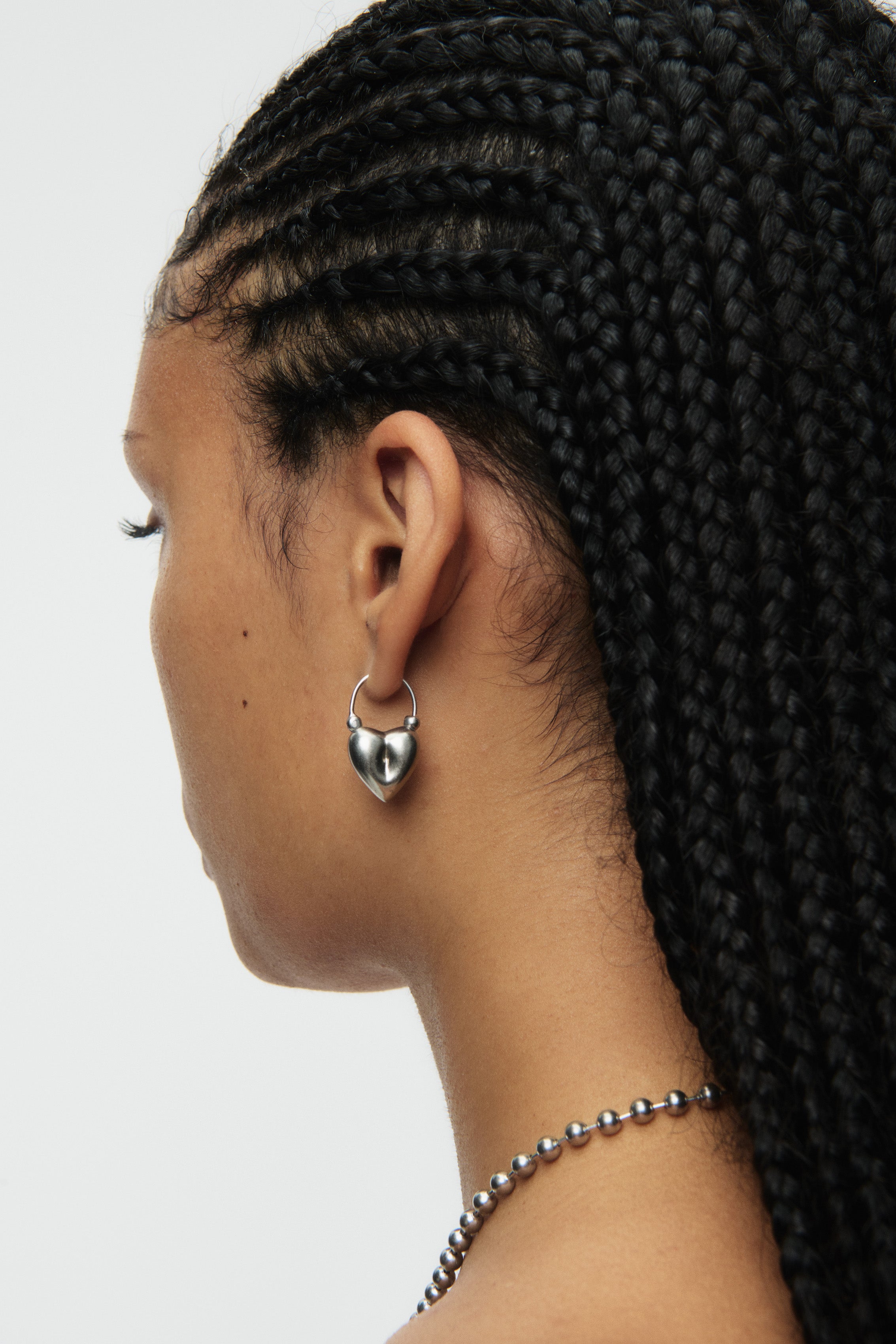 Puffed Heart Earrings