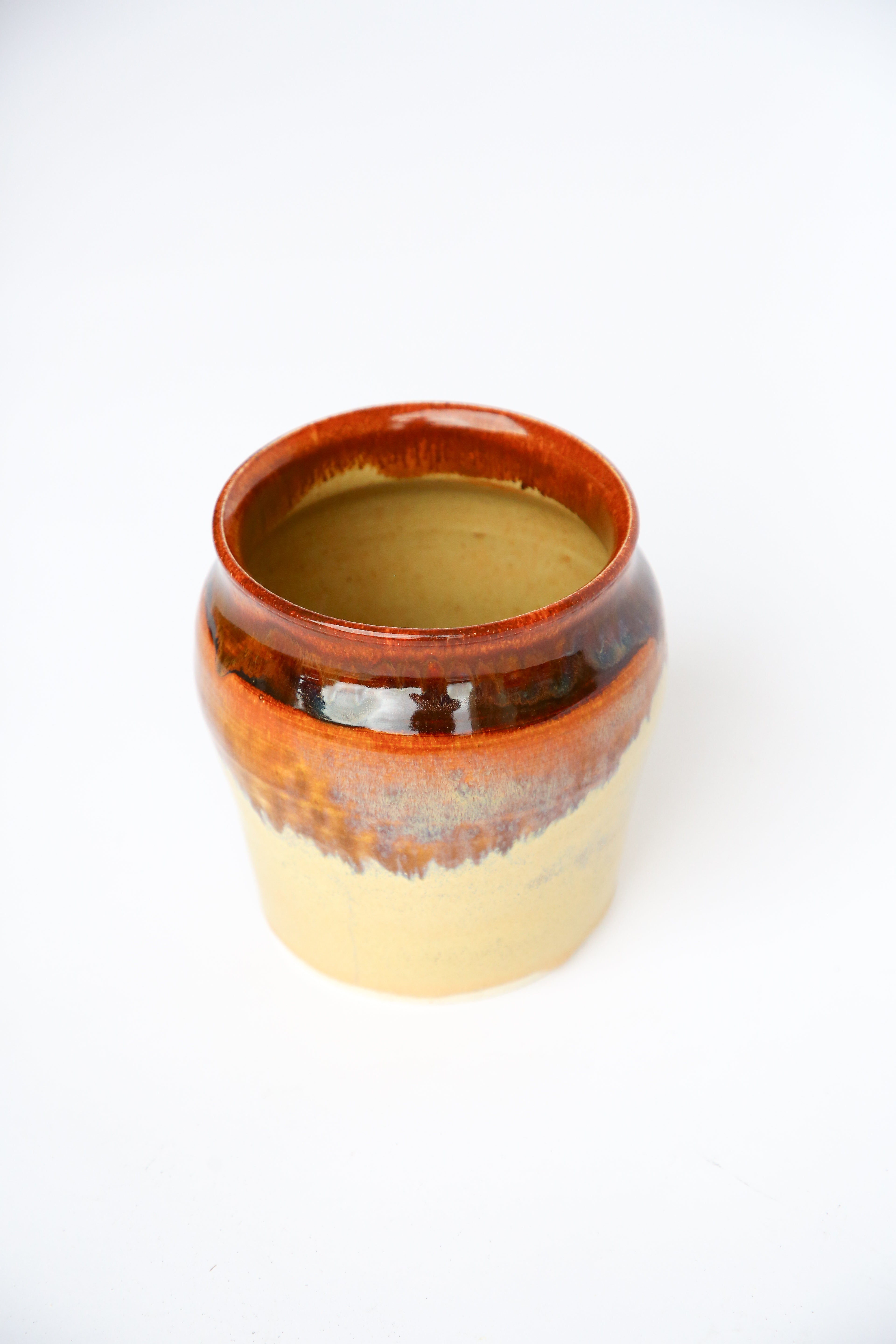 Vintage handmade ceramic vase