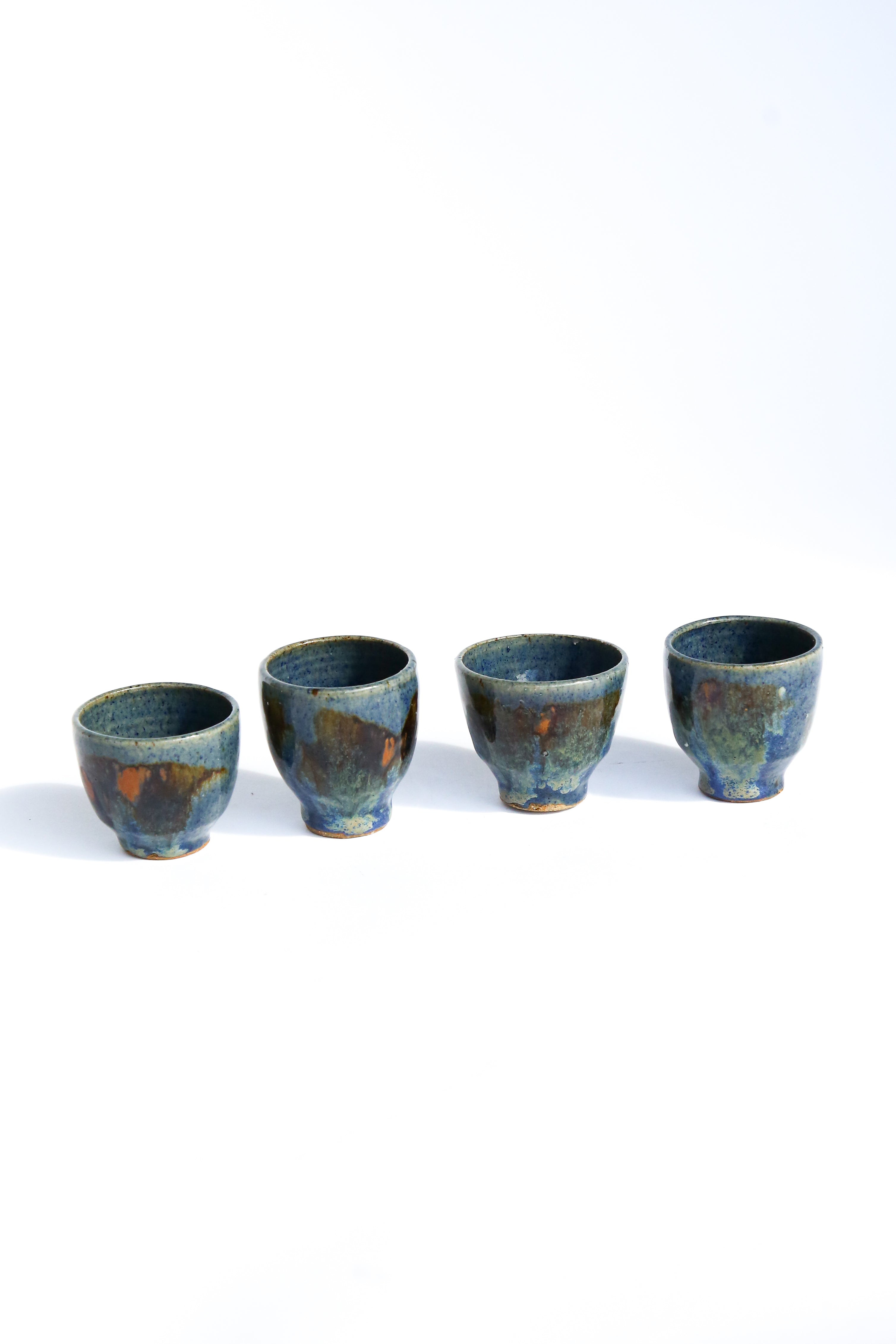 Handmade Ceramic Cup Set (Set of Four)