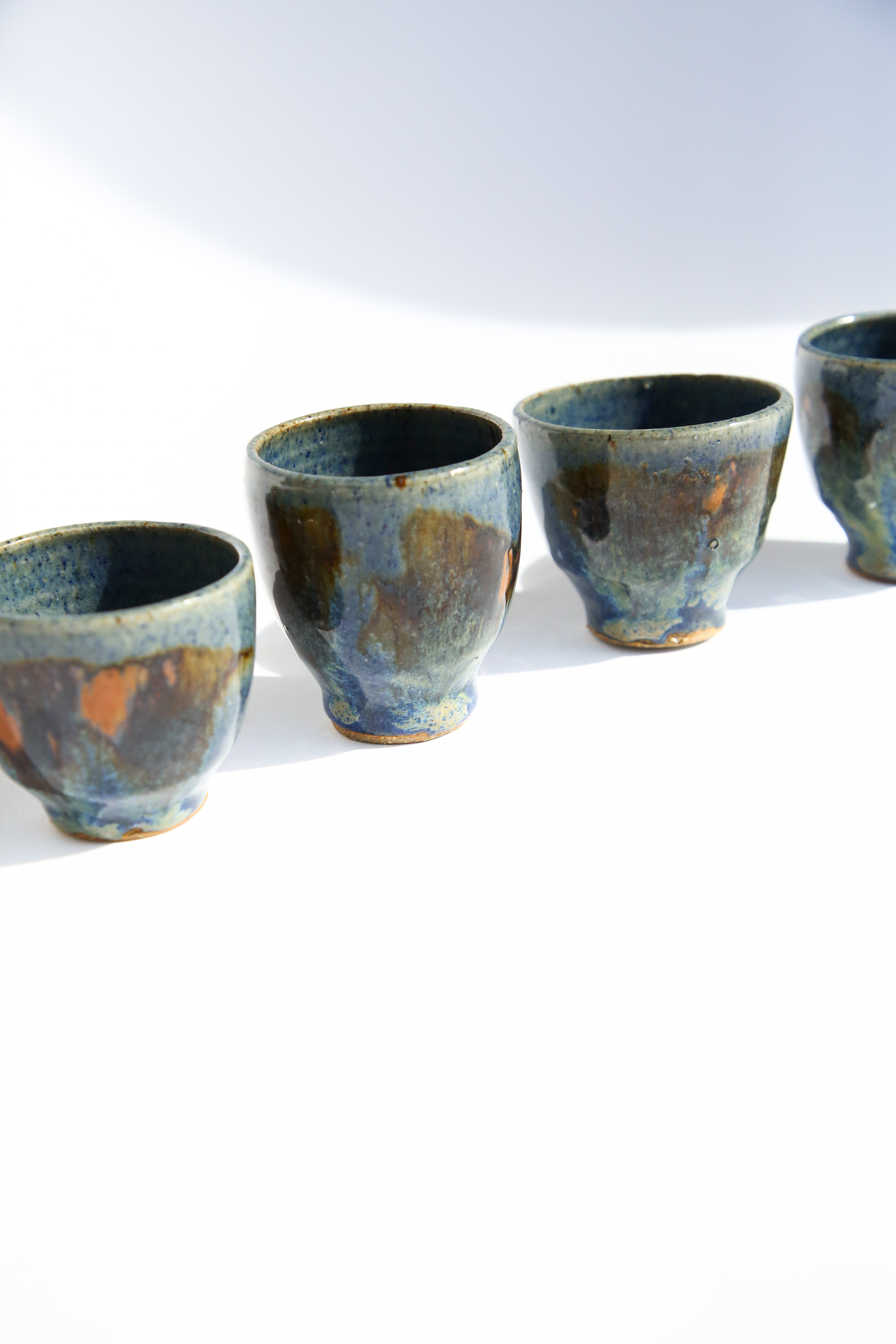 Handmade Ceramic Cup Set (Set of Four)