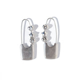 Puffed Heart and Star Safety Pins