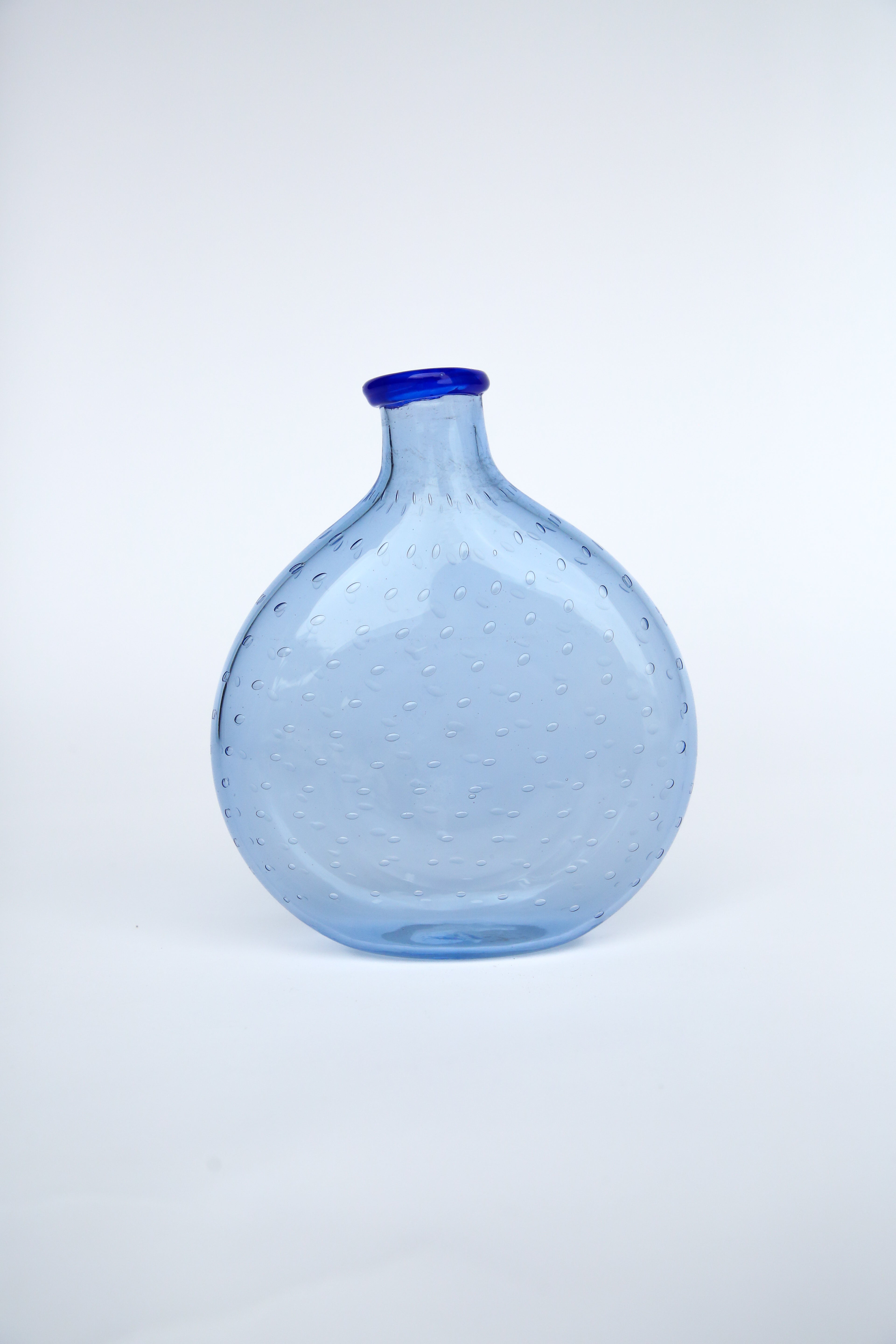 Blue Spotted Vase