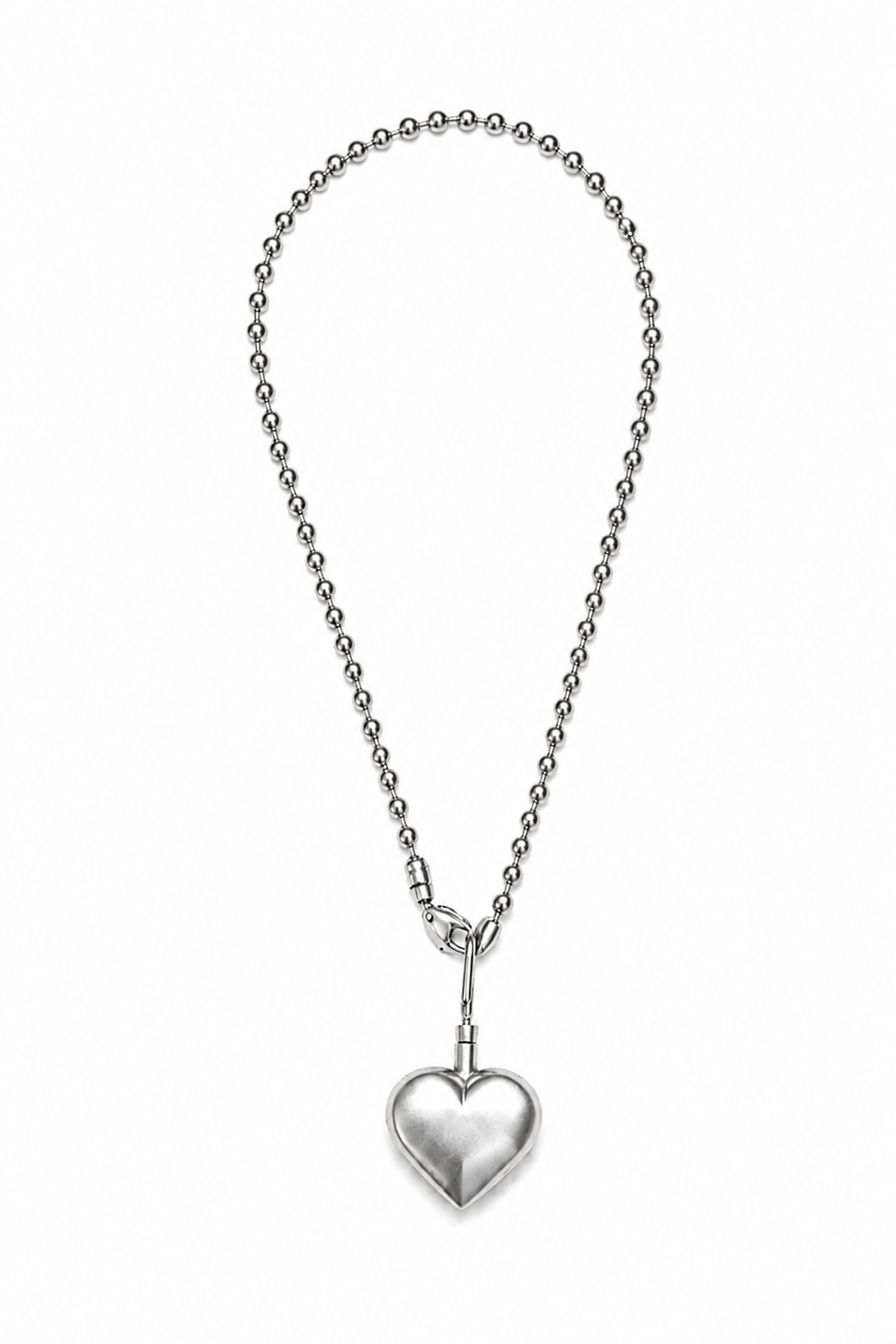 Puffed Heart Necklace