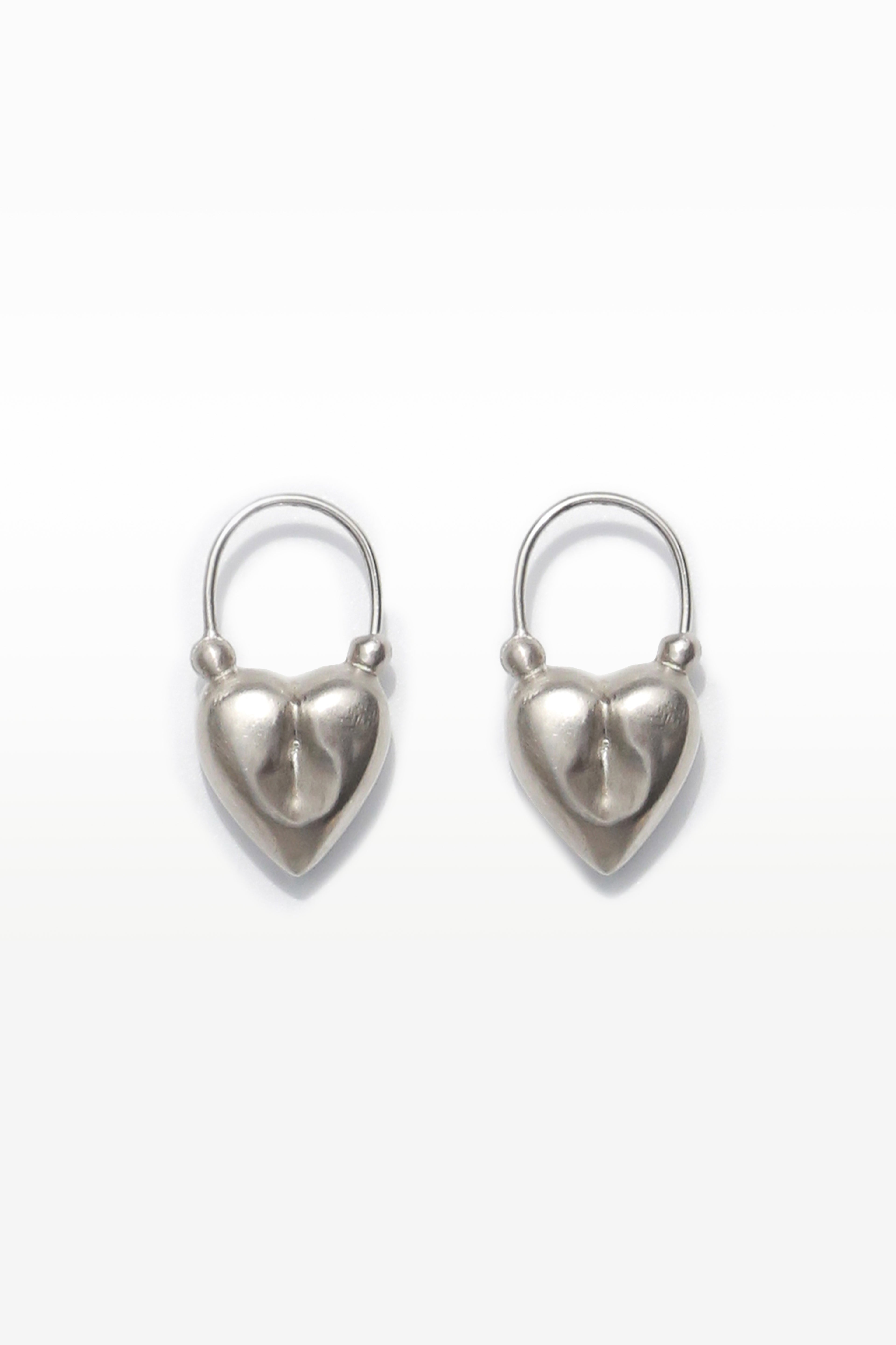 Puffed Heart Earrings