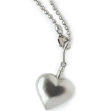 Puffed Heart Necklace II
