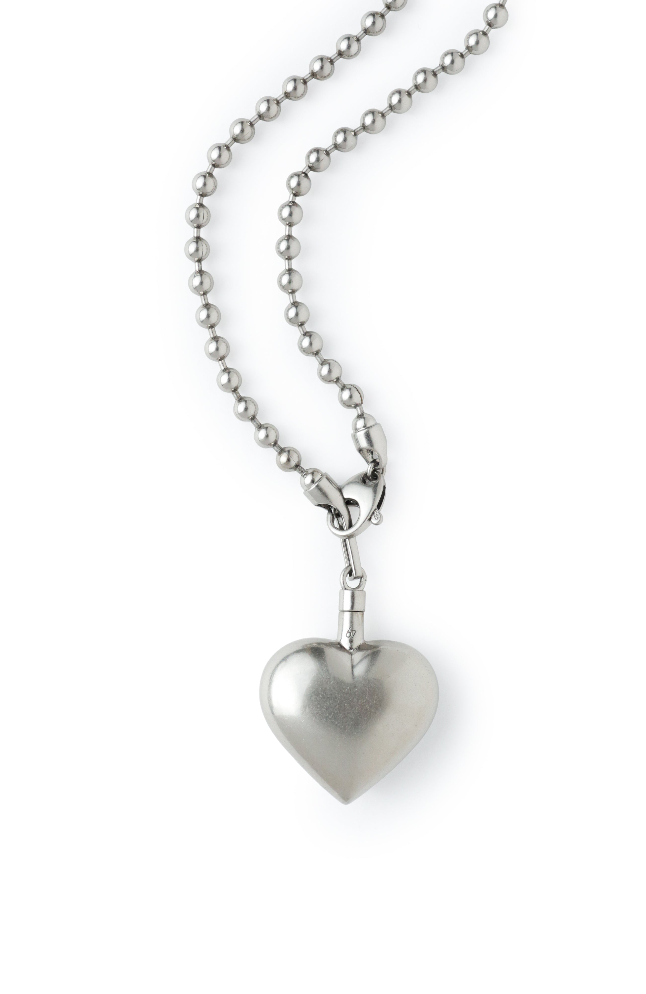 Puffed Heart Necklace