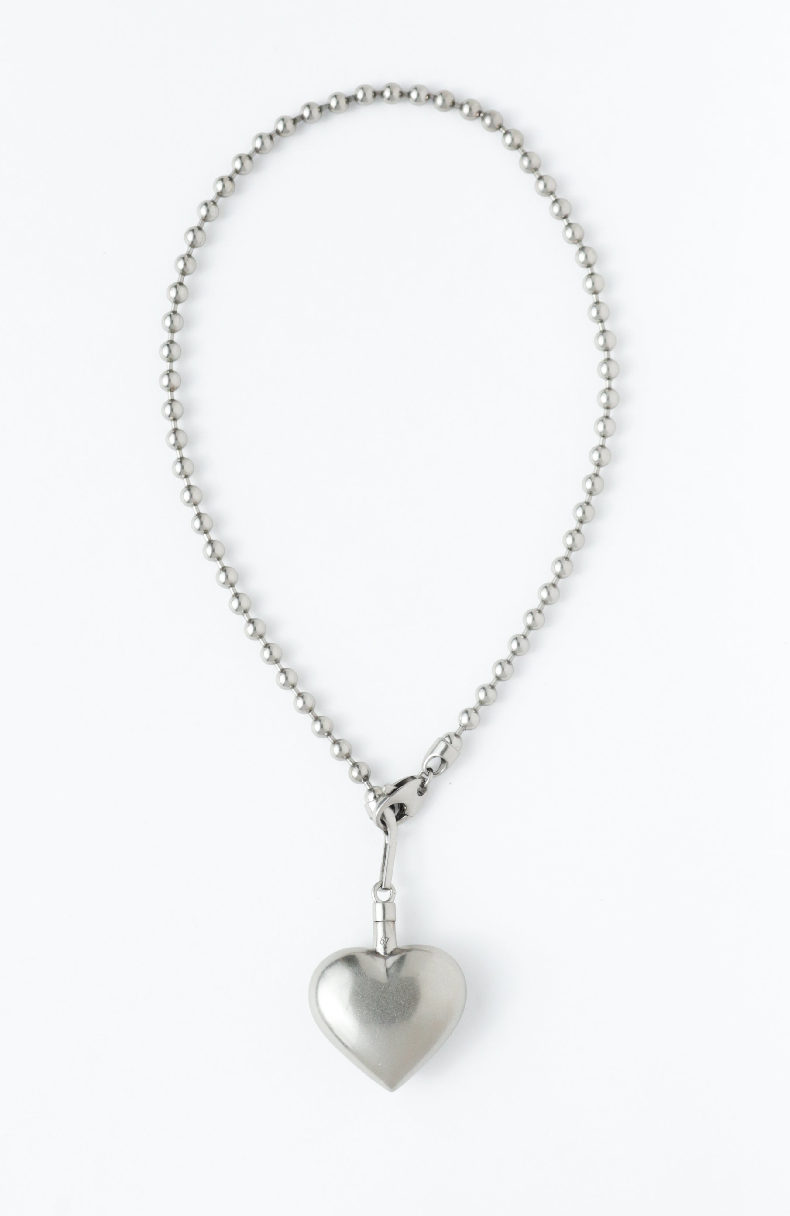 Puffed Heart Necklace