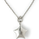 Puffed Star Necklace
